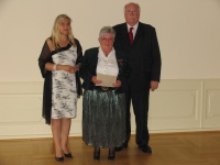Verleihung des Bundesverdienstkreuzes an Frau Elisabeth Ramming