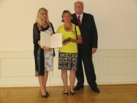 Verleihung des Bundesverdienstkreuzes an Frau Irmtraud Dempert