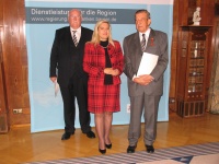 Aushändigung des Bundesverdienstkreuzes an Herrn Kube