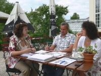 Foto ANL
Von links nach rechts: Katalin Czippan (CEC), Dr. Christian Stettmer (ANL), Tanja Berthold (Lehrerfortbildung Dillingen)