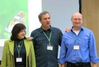 Projektmanagement Team ELENA katalin Czippan, Christian Stettmer, Wolfram Adelmann (ANL), Foto: Peter Sturm