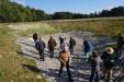 Besichtigung Sickerbecken Ebing, Foto: Hannes Krauss (ANL)