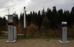 Dritter Standort für E-Wald Ladestationen am Parkplatz Haus zur Wildnis in Ludwigstahl